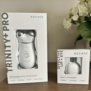 NuFace Trinity Pro Skincare Device Set - White